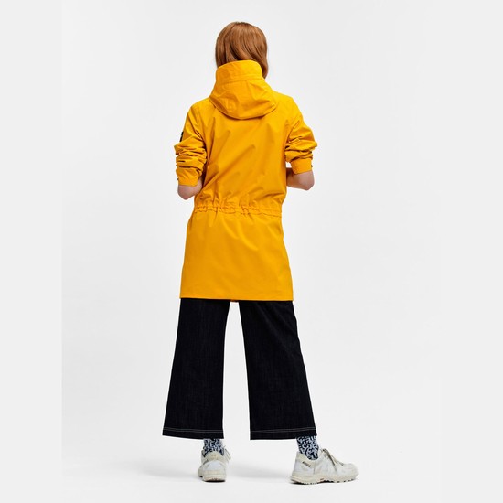 Aigle Long Waterproof And Windproof Parkas Women Yellow ZA-74819